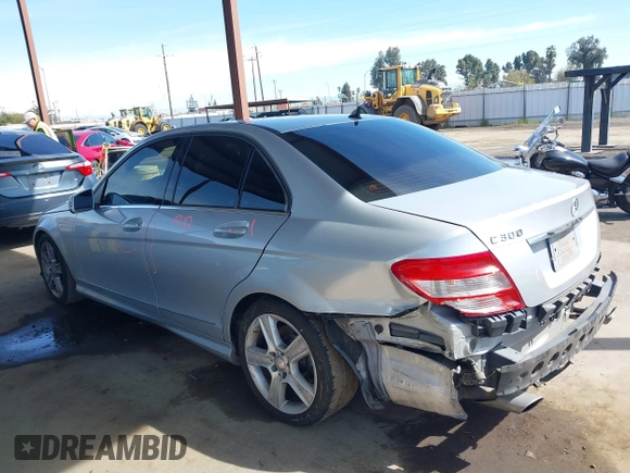 2010 Mercedes-Benz C-Class C 300 Sport with VIN WDDGF5EB8AR126145, listed as a IAAI auction lot 41828587 with 157,775 mi miles. Bid and sale history available at carsss.com. Image 14.