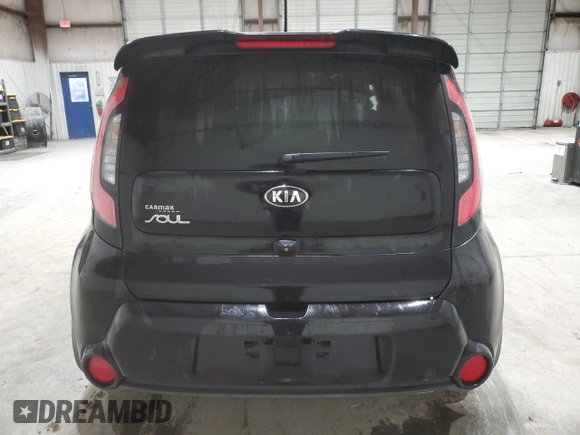 2015 Kia Soul + with VIN KNDJX3A5XF7794937, listed as a Copart auction lot 47577445 with 92,780 mi miles and Clean Title. Bid and sale history available at DreamBid. Image 6.
