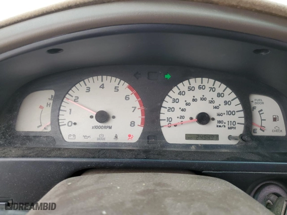 2001 Toyota Tacoma PreRunner with VIN 5TEGN92N11Z822336, listed as a Copart auction lot 48143665 with 249,491 mi miles and Salvage Title. Bid and sale history available at carsss.com. Image 9.