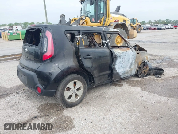 2016 Kia Soul with VIN KNDJN2A23G7394435, listed as a IAAI auction lot 40552479 with 1 mi miles. Bid and sale history available at carsss.com. Image 4.