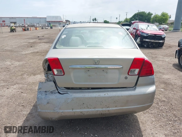 2004 Honda Civic LX with VIN 2HGES165X4H534246, listed as a IAAI auction lot 41921347 with 264,674 mi miles. Bid and sale history available at carsss.com. Image 17.