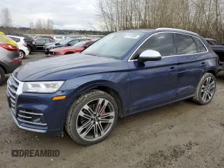 2018 Audi SQ5 Prestige with VIN WA1C4AFYXJ2060419, listed as a Copart auction lot 41113694 with 86,848 mi miles and . Bid and sale history available at DreamBid. Image 1.