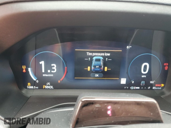 2025 Ford Explorer ST-Line with VIN 1FMUK8KH8SGB48786, listed as a Copart auction lot 55335115 with 1,088 mi miles and Salvage title. Bid and sale history available at DreamBid. Image 9.