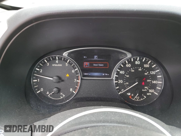 2016 Nissan Pathfinder SV with VIN 5N1AR2MN9GC637002, listed as a Copart auction lot 53257125 with 148,651 mi miles and Salvage Title. Bid and sale history available at carsss.com. Image 9.