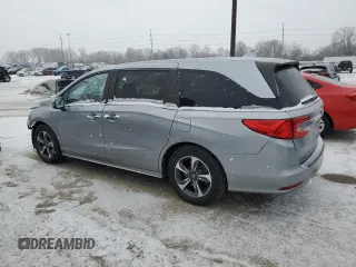 2020 Honda Odyssey Touring with VIN 5FNRL6H85LB045274, listed as a Copart auction lot 41745745 with 63,771 mi miles and Salvage title. Bid and sale history available at DreamBid. Image 2.