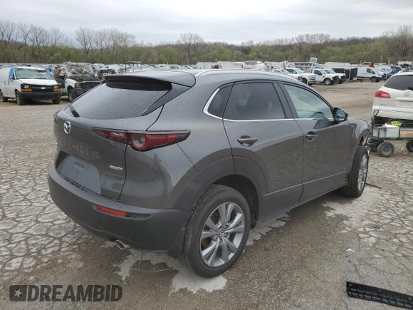 2024 Mazda CX-30 S Carbon Edition with VIN 3MVDMBCM6RM616634, listed as a Copart auction lot 50347385 with 3,001 mi miles and Salvage title. Bid and sale history available at DreamBid. Image 3.