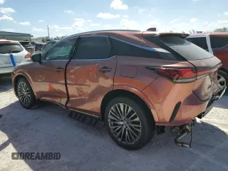 2024 Lexus RX with VIN 2T2BAMBA0RC034926, listed as a Copart auction lot 75637644 with 222 mi miles and Salvage Title. Bid and sale history available at carsss.com. Image 2.