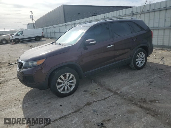 2011 Kia Sorento LX with VIN 5XYKT4A21BG085645, listed as a Copart auction lot 50027135 with Not Provided miles and Clean Title. Bid and sale history available at DreamBid. Image 1.