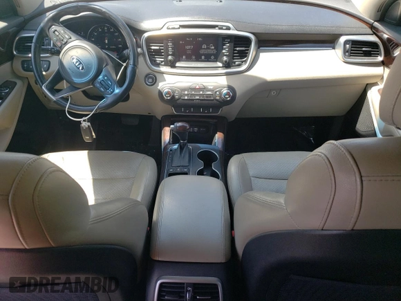 2017 Kia Sorento EX with VIN 5XYPHDA5XHG206988, listed as a Copart auction lot 58058385 with 111,129 mi miles and Clean title. Bid and sale history available at DreamBid. Image 8.