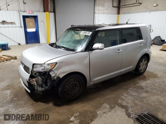 2009 Scion xB with VIN JTLKE50E091093553, listed as a Copart auction lot 53696735 with 173,124 mi miles and Salvage Title. Bid and sale history available at DreamBid. Image 1.
