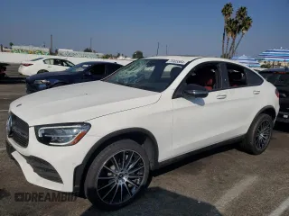 2022 Mercedes-Benz GLC with VIN W1N0J8EB7NG039262, listed as a Copart auction lot 75905564 with 11,433 mi miles and Salvage Title. Bid and sale history available at carsss.com. Image 1.