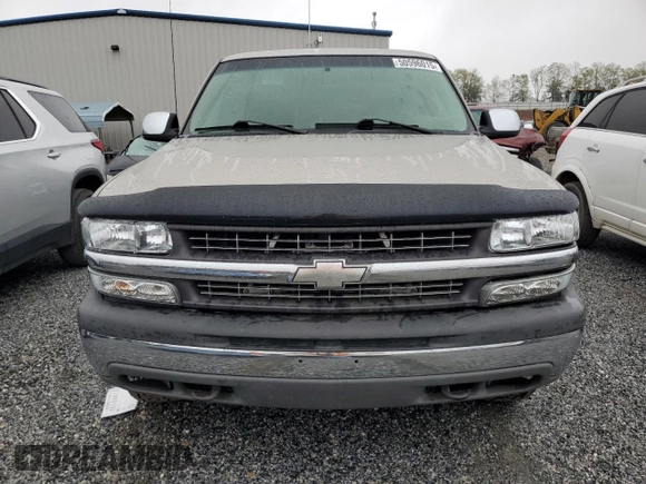 2002 Chevrolet Silverado 1500 LT with VIN 2GCEK19T821387813, listed as a Copart auction lot 50596015 with 128,739 mi miles and Salvage Title. Bid and sale history available at carsss.com. Image 5.