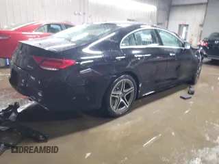 2019 Mercedes-Benz CLS with VIN WDD2J5KBXKA037156, listed as a Copart auction lot 85547174 with 65,009 mi miles and Salvage Title. Bid and sale history available at carsss.com. Image 3.