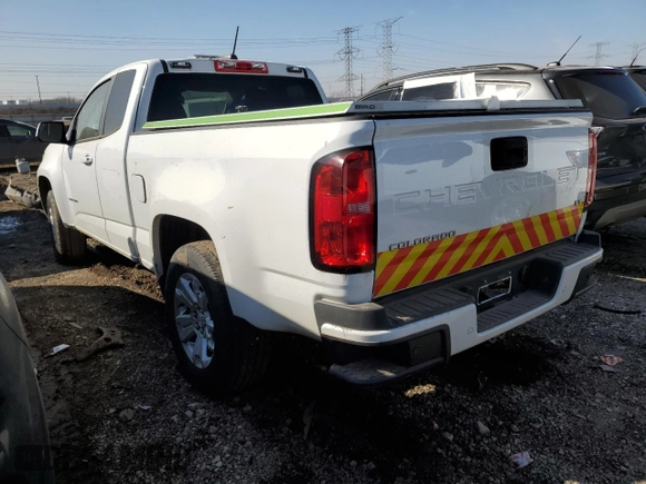 2021 Chevrolet Colorado 2WD LT with VIN 1GCHSCEA6M1230707, listed as a Copart auction lot 51024265 with 40,459 mi miles and Clean Title. Bid and sale history available at carsss.com. Image 2.