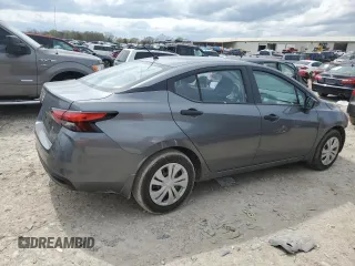 2024 Nissan Versa S with VIN 3N1CN8DVXRL930378, listed as a Copart auction lot 51090915 with 12,333 mi miles and Salvage Title. Bid and sale history available at DreamBid. Image 3.