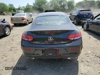 2023 Mercedes-Benz C 300 with VIN W1KWJ8EB9PG131614, listed as a Copart auction lot 58864384 with 3,069 mi miles and Salvage Title. Bid and sale history available at DreamBid. Image 6.