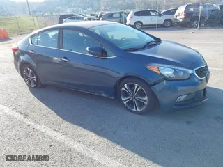 2016 Kia Forte EX with VIN KNAFZ4A84G5489699, listed as a IAAI auction lot 41848440 with 1 mi miles. Bid and sale history available at carsss.com. Image 1.
