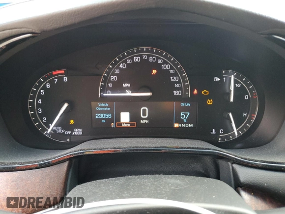2019 Cadillac CTS Luxury RWD with VIN 1G6AR5SXXK0147742, listed as a Copart auction lot 81491304 with 23,056 mi miles and Salvage Title. Bid and sale history available at DreamBid. Image 9.