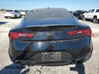 2018 Infiniti Q60 Luxe with VIN JN1EV7EK7JM343265, listed as a Copart auction lot 49832355 with 48,382 mi miles and Non Repairable. Bid and sale history available at carsss.com. Image 6.