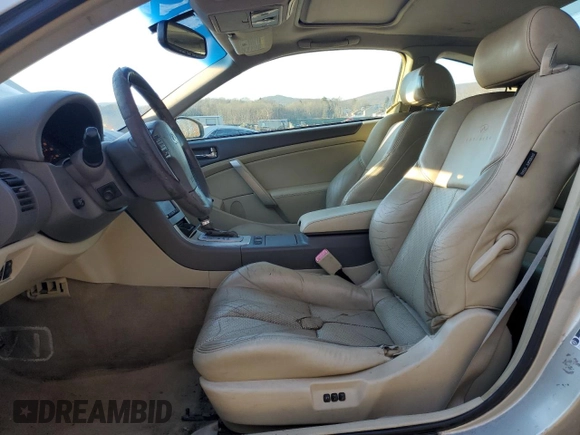 2007 Infiniti G35 Coupe with VIN JNKCV54E57M900489, listed as a Copart auction lot 83647534 with 234,690 mi miles and Salvage Title. Bid and sale history available at carsss.com. Image 7.