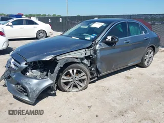 2017 Mercedes-Benz C 300 with VIN 55SWF4JB2HU218808, listed as a IAAI auction lot 42094419 with 75,780 mi miles and . Bid and sale history available at DreamBid. Image 2.