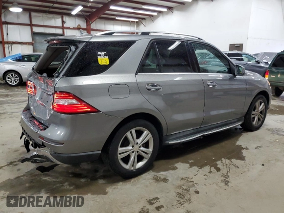 2013 Mercedes-Benz M ML 350 with VIN 4JGDA5HB6DA180761, listed as a Copart auction lot 51044665 with 121,055 mi miles and Salvage Title. Bid and sale history available at carsss.com. Image 3.