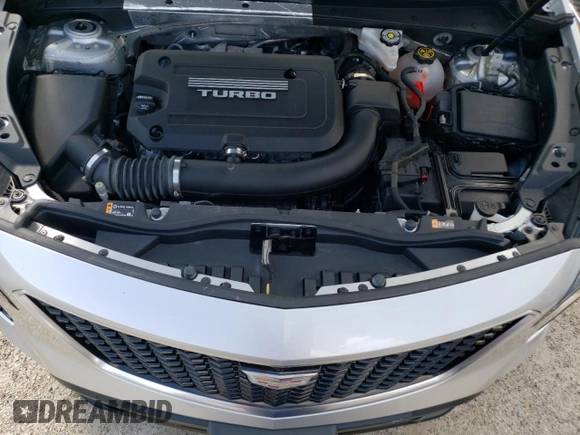 2019 Cadillac XT4 AWD Sport with VIN 1GYFZFR41KF138536, listed as a Copart auction lot 62471712 with 0 mi miles. Bid and sale history available at carsss.com. Image 7.