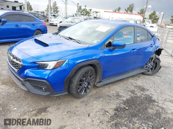 2023 Subaru WRX Premium with VIN JF1VBAF68P9811106, listed as a IAAI auction lot 41755931 with 19,927 mi miles and . Bid and sale history available at DreamBid. Image 2.