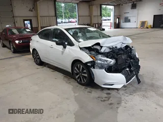 2021 Nissan Versa SR z VIN 3N1CN8FV2ML915671, wystawiony jako IAAI lot #42350977 z przebiegiem 147 968 mil mil oraz . Historia ofert i sprzedaży dostępna na DreamBid. Obrazek 1.