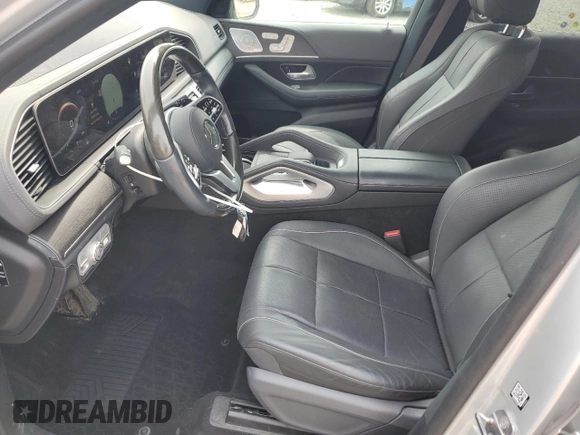 2020 Mercedes-Benz GLE 350 with VIN 4JGFB4KB0LA199507, listed as a Copart auction lot 60593545 with 39,483 mi miles and Salvage title. Bid and sale history available at DreamBid. Image 7.