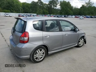 2007 Honda Fit Sport z VIN JHMGD38657S035465, wystawiony jako Copart lot #57635245 z przebiegiem 184 627 mil mil oraz Szkoda całkowita • Salvage title. Historia ofert i sprzedaży dostępna na DreamBid. Obrazek 3.
