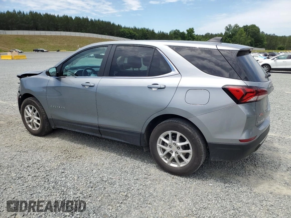2023 Chevrolet Equinox LT с VIN 3GNAXKEG2PS215097, выставлен на аукционе Copart как лот 58263135 с пробегом 43 710 миль миль и Списание • Salvage title. История ставок и продаж доступна на DreamBid. Изображение 2.