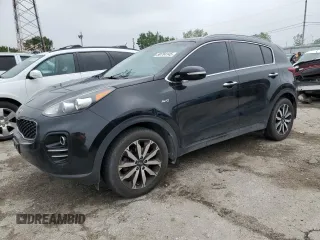 2017 Kia Sportage EX with VIN KNDPNCAC6H7172661, listed as a Copart auction lot 59734145 with 194,328 mi miles and Clean title. Bid and sale history available at DreamBid. Image 1.