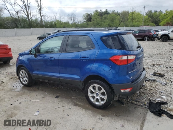 2019 Ford EcoSport SE с VIN MAJ3S2GE7KC266692, выставлен на аукционе Copart как лот 56165635 с пробегом 88 371 миль миль и На запчасти • Non repairable. История ставок и продаж доступна на DreamBid. Изображение 2.