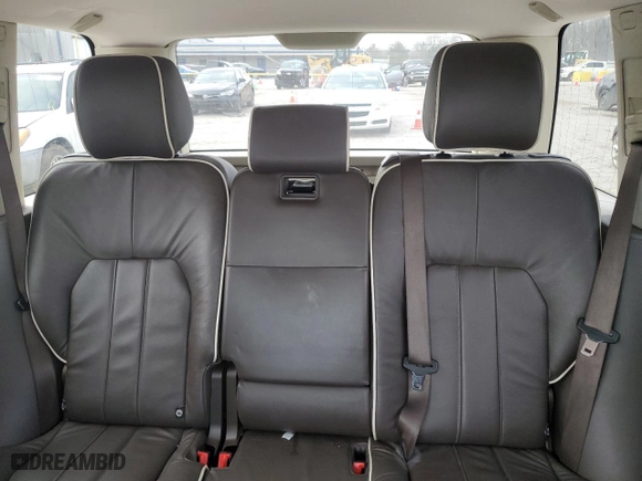 2011 Land Rover Range Rover HSE with VIN SALME1D49BA357169, listed as a Copart auction lot 44018525 with 134,269 mi miles and Clean Title. Bid and sale history available at carsss.com. Image 10.