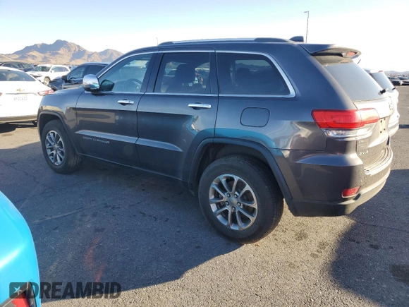 2015 Jeep Grand Cherokee Limited with VIN 1C4RJFBG6FC628430, listed as a Copart auction lot 46475355 with 90,266 mi miles and Salvage Title. Bid and sale history available at carsss.com. Image 2.
