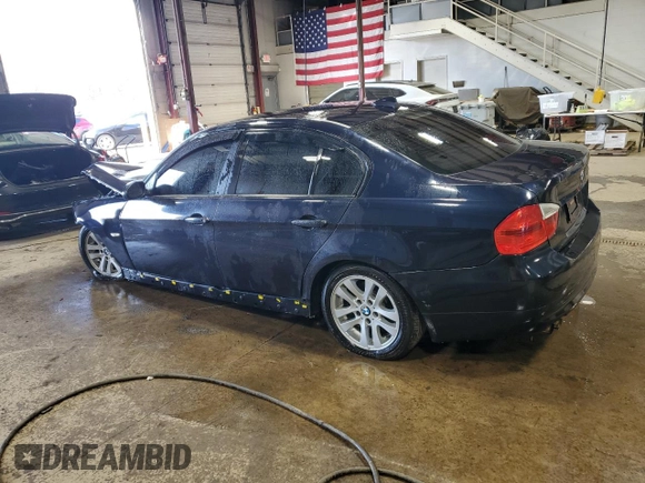 2006 BMW 3 Series 325i with VIN WBAVB13556PS65362, listed as a Copart auction lot 51945805 with 0 mi miles and Salvage Title. Bid and sale history available at carsss.com. Image 2.