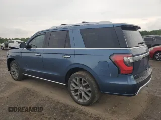 2018 Ford Expedition Platinum с VIN 1FMJU1MTXJEA01000, выставлен на аукционе Copart как лот 59092905 с пробегом 80 810 миль миль и Списание • Salvage title. История ставок и продаж доступна на DreamBid. Изображение 2.
