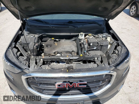 2018 GMC Terrain SLE z VIN 3GKALTEV6JL355491, wystawiony jako Copart lot #72639404 z przebiegiem 158 642 mil mil oraz Szkody całkowita. Historia ofert i sprzedaży dostępna na DreamBid. Obrazek 12.