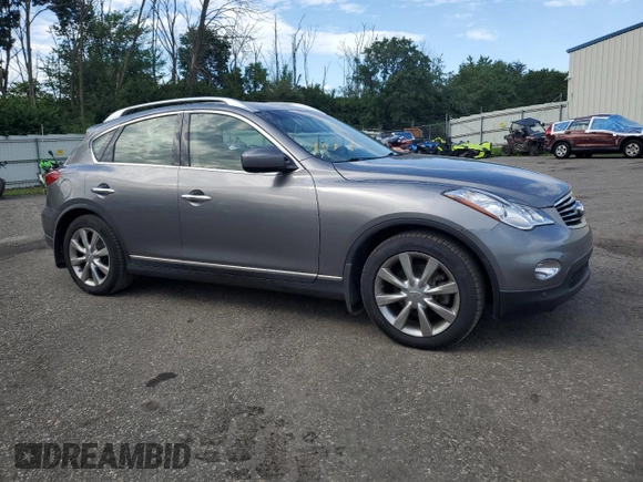 2012 Infiniti EX Journey with VIN JN1AJ0HR0CM452051, listed as a Copart auction lot 64418435 with 129,218 mi miles and Clean title. Bid and sale history available at DreamBid. Image 4.