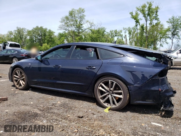 2021 Audi A7 z VIN WAUTPBF21MN085269, wystawiony jako Copart lot #57667215 z przebiegiem Nie podano mil oraz Szkody całkowita. Historia ofert i sprzedaży dostępna na DreamBid. Obrazek 2.