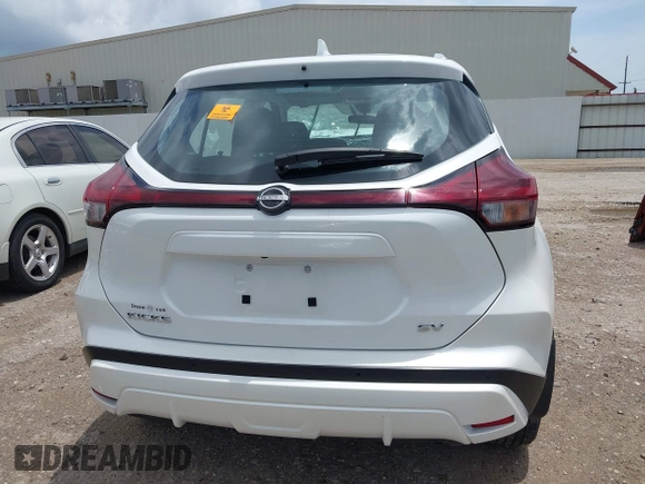 2023 Nissan Kicks SV with VIN 3N1CP5CV3PL569549, listed as a IAAI auction lot 42472905 with Not provided miles and . Bid and sale history available at DreamBid. Image 16.