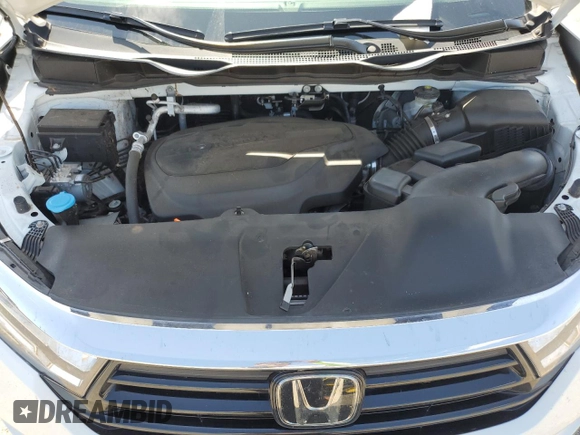 2022 Honda Odyssey Elite with VIN 5FNRL6H91NB022604, listed as a Copart auction lot 60165615 with 51,557 mi miles and Salvage title. Bid and sale history available at DreamBid. Image 12.