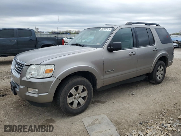 2008 Ford Explorer XLT z VIN 1FMEU73E68UB01490, wystawiony jako Copart lot #51369345 z przebiegiem 307 707 mil mil oraz Czysty tytuł • Clean title. Historia ofert i sprzedaży dostępna na DreamBid. Obrazek 1.