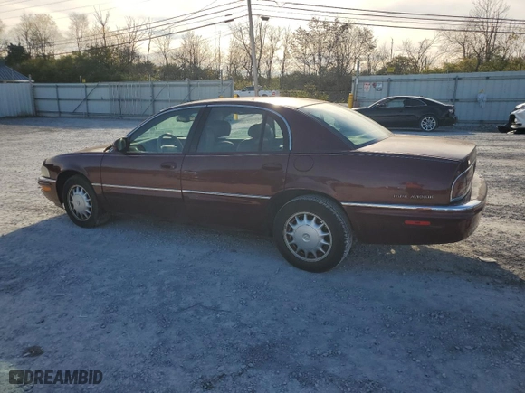 1999 Buick Park Avenue with VIN 1G4CW52K0X4642837, listed as a Copart auction lot 41577875 with 148,870 mi miles and Non Repairable. Bid and sale history available at carsss.com. Image 2.