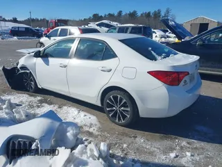 2019 Toyota Corolla L with VIN 2T1BURHE9KC203821, listed as a IAAI auction lot 41609444 with 46,615 mi miles and . Bid and sale history available at DreamBid. Image 3.