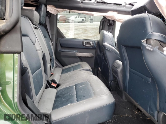 2023 Ford Bronco с VIN 1FMEE5DP7PLB60568, выставлен на аукционе Copart как лот 87751615 с пробегом 25 681 миль миль и На запчасти • Non repairable. История ставок и продаж доступна на DreamBid. Изображение 12.