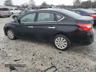 2018 Nissan Sentra S with VIN 3N1AB7AP6JY306813, listed as a Copart auction lot 48110445 with 166,862 mi miles and Non Repairable. Bid and sale history available at carsss.com. Image 2.