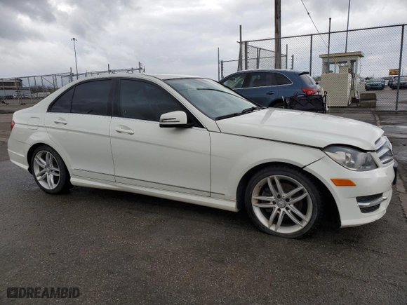 2012 Mercedes-Benz C-Class C 300 Sport with VIN WDDGF8BB6CR232814, listed as a Copart auction lot 51630665 with 126,629 mi miles and Clean Title. Bid and sale history available at carsss.com. Image 4.