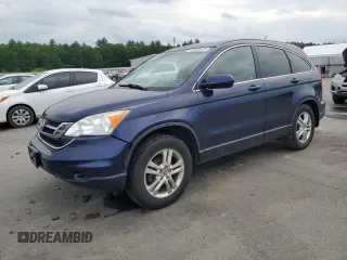 2011 Honda CR-V EX-L with VIN JHLRE4H71BC021929, listed as a Copart auction lot 59350925 with 129,235 mi miles and Salvage title. Bid and sale history available at DreamBid. Image 1.
